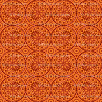 Southern Circles (Orange)