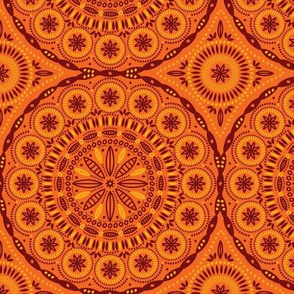Southern Circles (Orange)