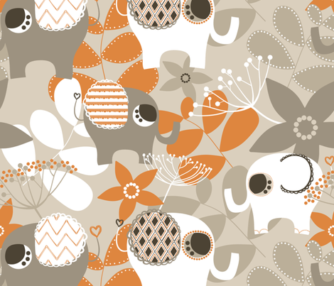 African Nursery fabric by natitys on Spoonflower - custom fabric
