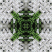 Green and white plaid 02