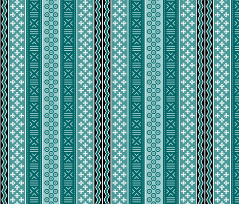 mudcloth - spoonflower story fabric by sef on Spoonflower - custom fabric