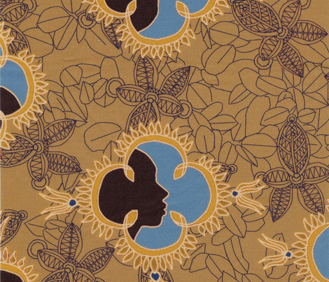African Visage Autumn Sands
