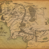 Middle Earth Map