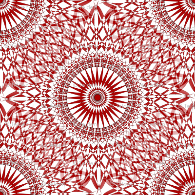 Soft Lace Ornate Wheels - Red