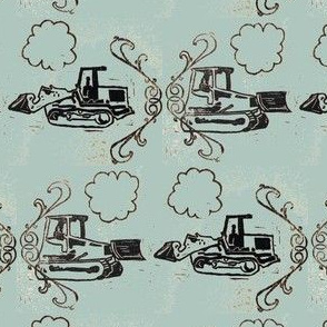 Buster and Gob Play Chicken in Blue