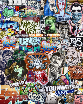 Dream Graffiti Collage