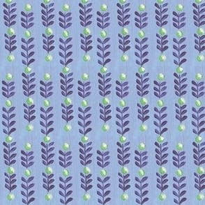 Berry stripe- blue