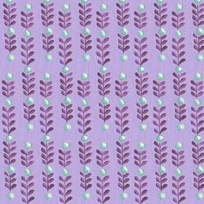 Berry stripe - Pale mauve