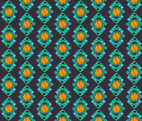 afro coordinate fabric by katarina on Spoonflower - custom fabric