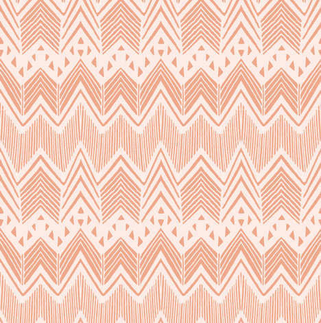 Hand drawn Chevron fabric by kimsa on Spoonflower - custom fabric