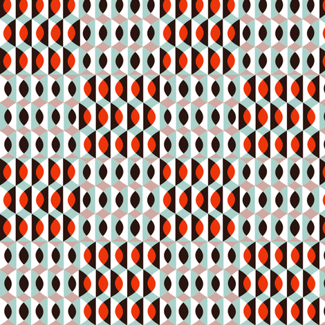 African-inspired fabric by theboutiquestudio on Spoonflower - custom fabric