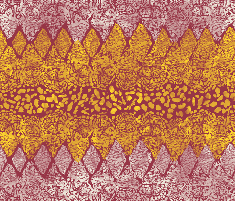 Carrion Crocodile fabric by spoonnan on Spoonflower - custom fabric