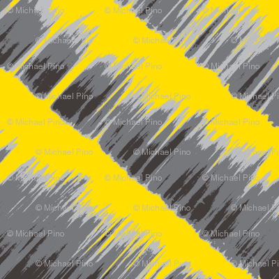 Gray and Yellow Waterfall
