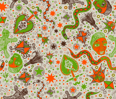 afrika fabric by sydama on Spoonflower - custom fabric