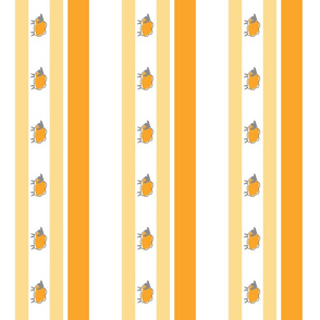 impossible sheep stripe orange