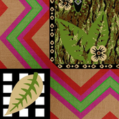 african patch weave