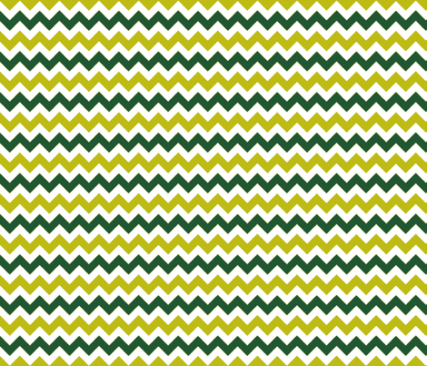 chevron_vert_vert_S fabric by nadja_petremand on Spoonflower - custom fabric
