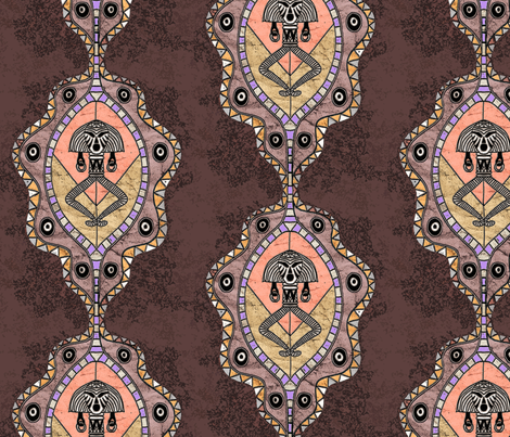 Victorian Africa fabric by fantazya on Spoonflower - custom fabric
