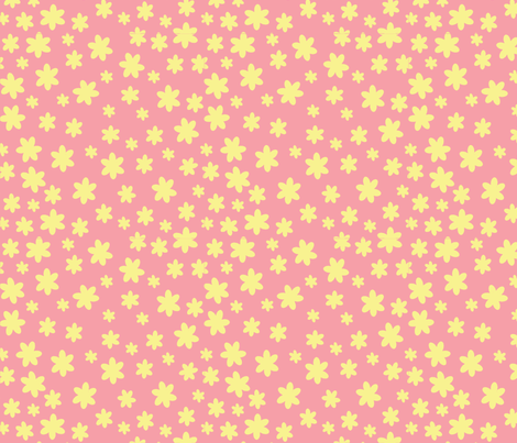 blue_flower_duckies_repeater-ch fabric by mcuetara on Spoonflower - custom fabric