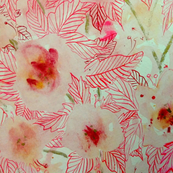 Floral watercolor-ed