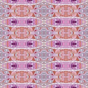 Thai One On (delicate and feminine mutant Eastern feeling plaid) 
