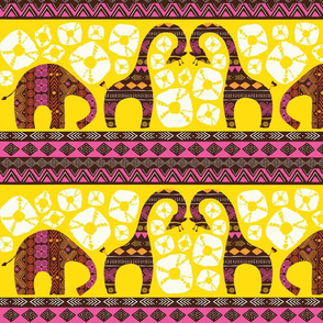 African Animal Sunrise