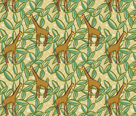 Twiga fabric by jenimp on Spoonflower - custom fabric