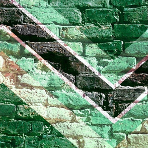 brick chevron