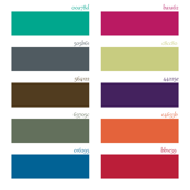 Fall 2013 Fashion Colors