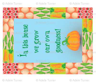 In This House...(teatowel or decal)