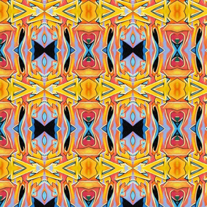 Graffiti Yellow and Blue