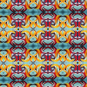 Chain in Blue Purple Bold