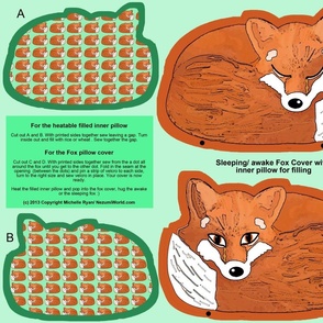 Mr Fox Awake/ Asleep Cover