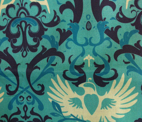 Bird Damask