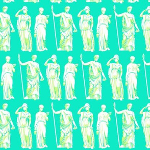 Kolonaki Goddess - Cyan
