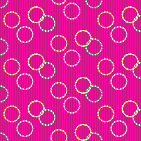Kolonaki Rings - Summer fabric by siya on Spoonflower - custom fabric