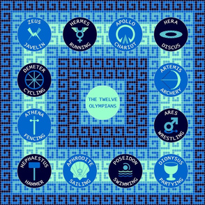 12 olympians - ice blues