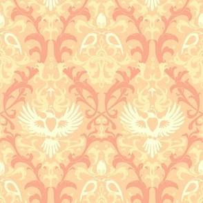 Bird Damask variation 3