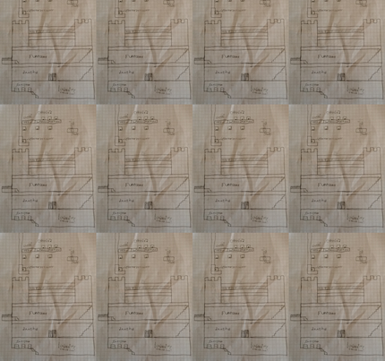 Map fabric by bunnygrl on Spoonflower - custom fabric