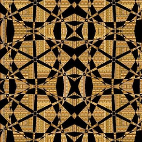 Multi Interstripe - Yellow With Black Cutouts