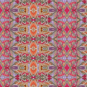 Fire in My Heart large scale vertical stripe