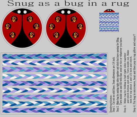 Snuggle Bug fabric by blondfish on Spoonflower - custom fabric