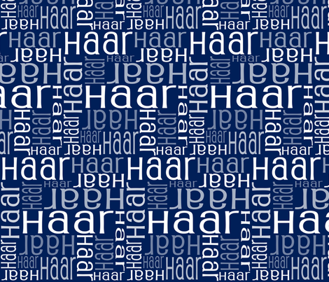 Personalised Name Fabric - Navy