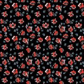 Full Bloom Roses and Forget Me Nots