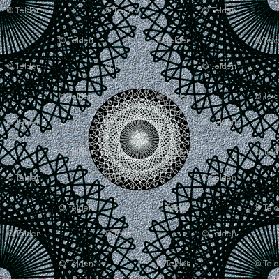 Ornate Circles - Dark Neutral