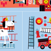 Firemen Bedroom Accessories
