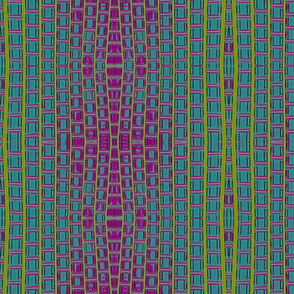 Plaid Wobble 3 - Bright