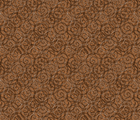 gypsy_swirls_soft_earth fabric by glimmericks on Spoonflower - custom fabric