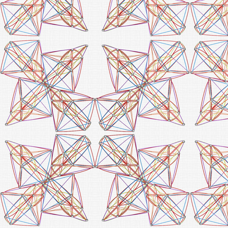 string_art_white_canvas fabric by glimmericks on Spoonflower - custom fabric