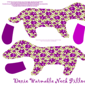 Doxie Warmable Pillow or Plushie